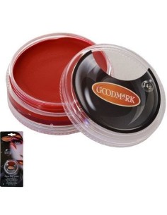 Maquilhagem à base de água de 14g vermelha - de alta qualidade, ideal para o carnaval, festas temáticas e eventos especiais.